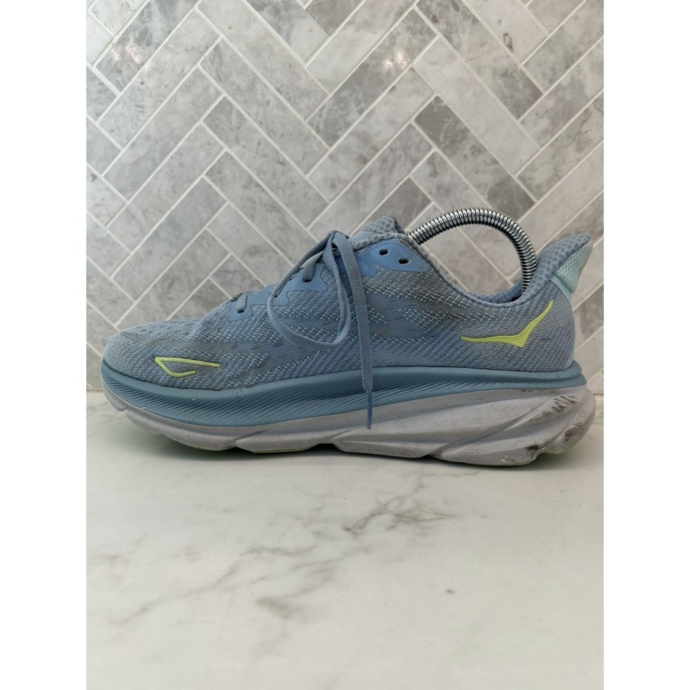 Hoka One One Clifton 9 Road Running Shoes Womens 9B 9 B‎ Mesh Athletic Sneakers - Picture 3 of 9